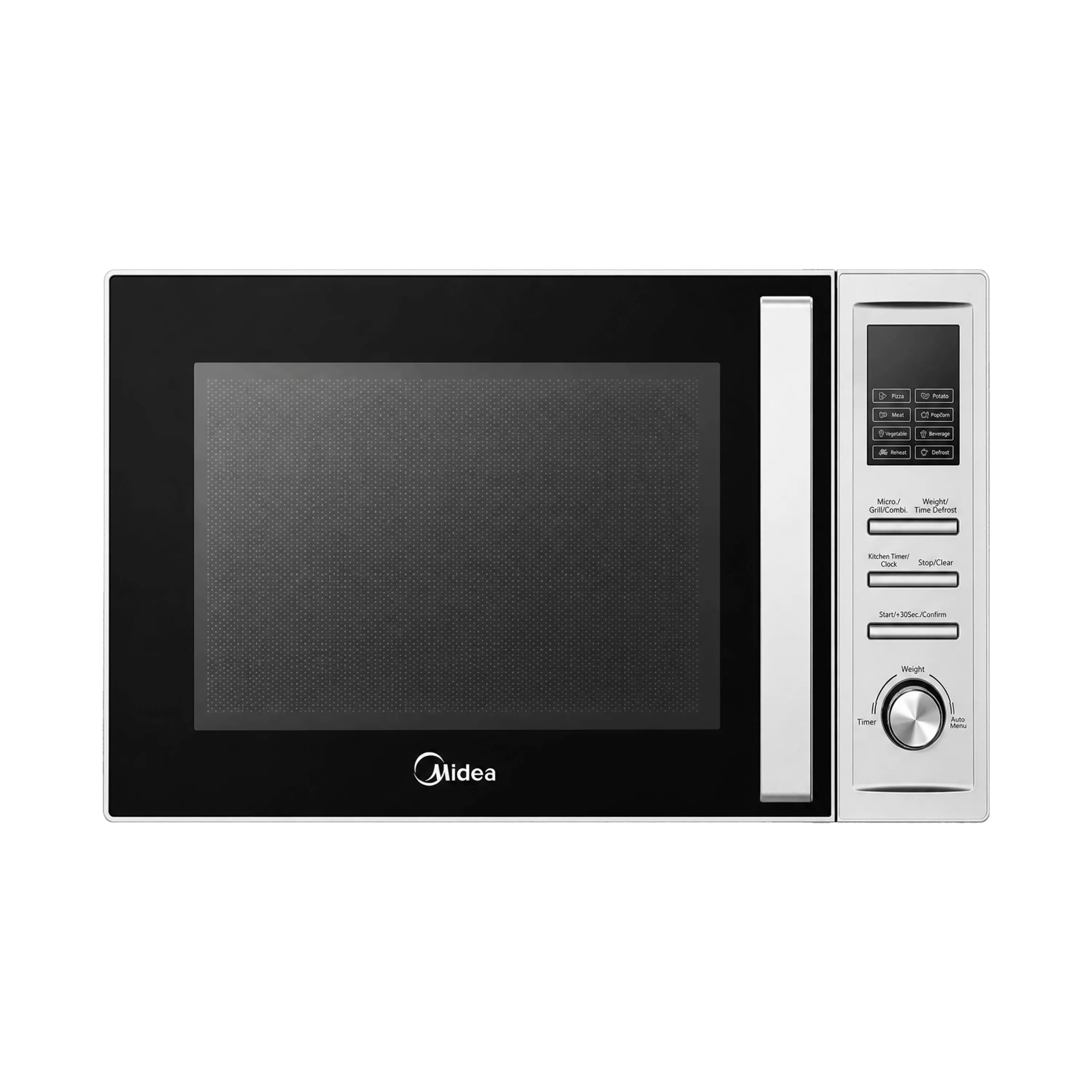 AG034AFK - 34Ltrs MWO, 1000W, Digital Control with Grill & Silver Panel