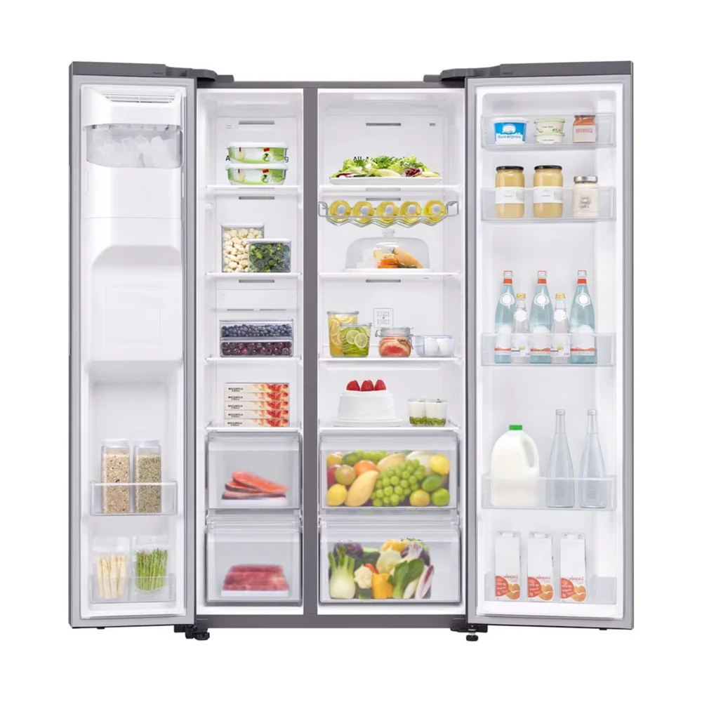 660L, Digital inverter tech .Non -Plum Water dispenser,Auto icemaker, door alarm, wine rack , power freeze