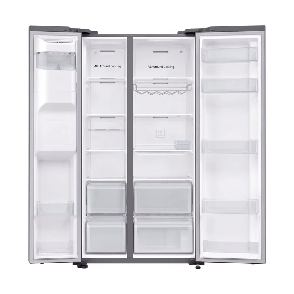 660L, Digital inverter tech .Non -Plum Water dispenser,Auto icemaker, door alarm, wine rack , power freeze thumbnail 2