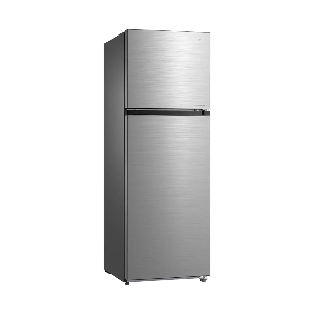 MDRT489MTE46 - Top Mount, DD/FF, 338Ltrs, Bru Steel Finish, Recessed Handle, R600a