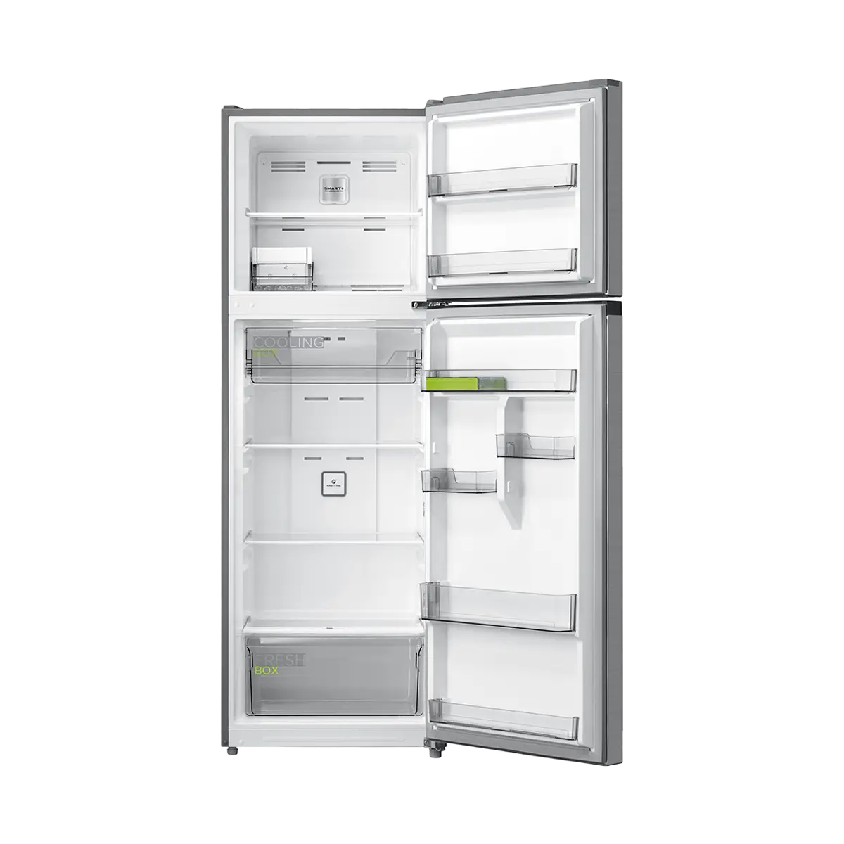 MDRT489MTE46 - Top Mount, DD/FF, 338Ltrs, Bru Steel Finish, Recessed Handle, R600a thumbnail 2